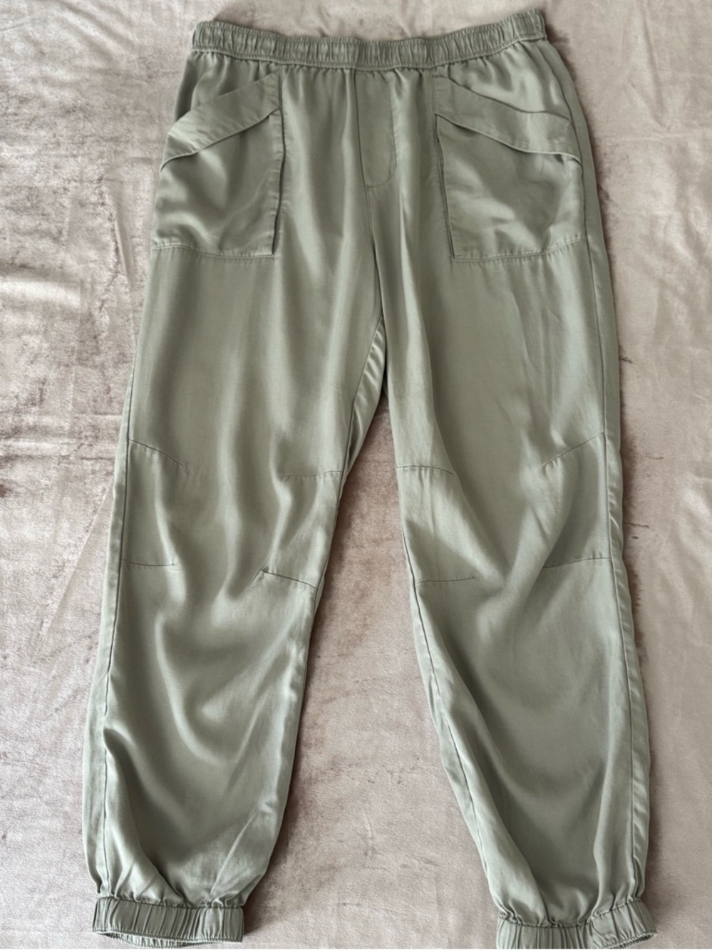 Vuori light grey Elastic-Waist Joggers